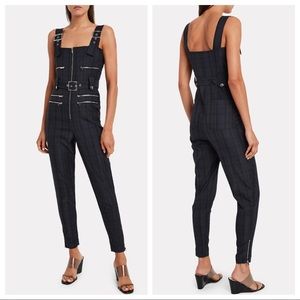 weworewhat - NWT moto plaid twill jumpsuit